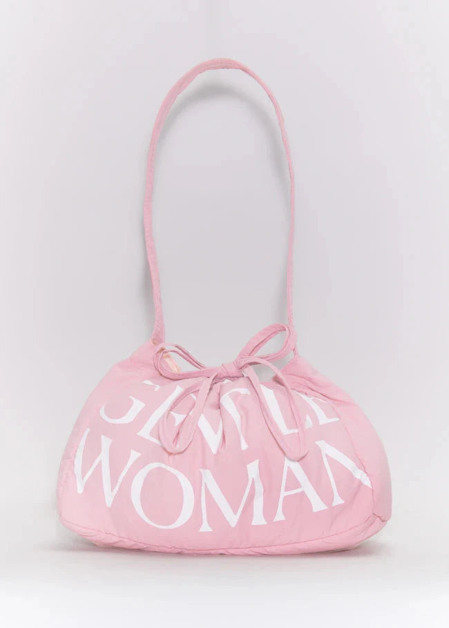 GENTLEWOMAN: DUMPLING BAG - PINK ROSE PETAL