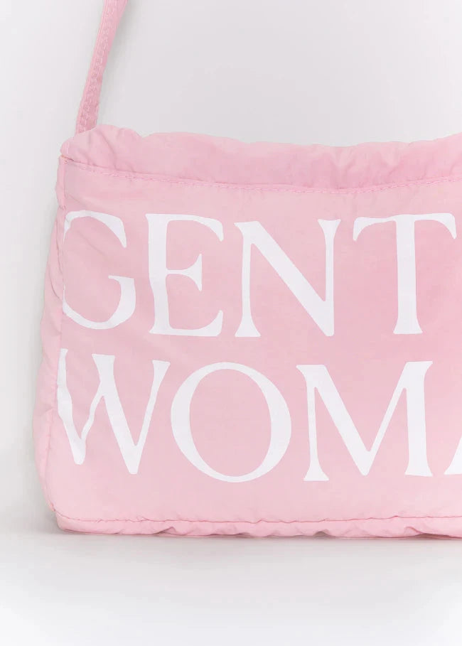 GENTLEWOMAN: DUMPLING BAG - PINK ROSE PETAL