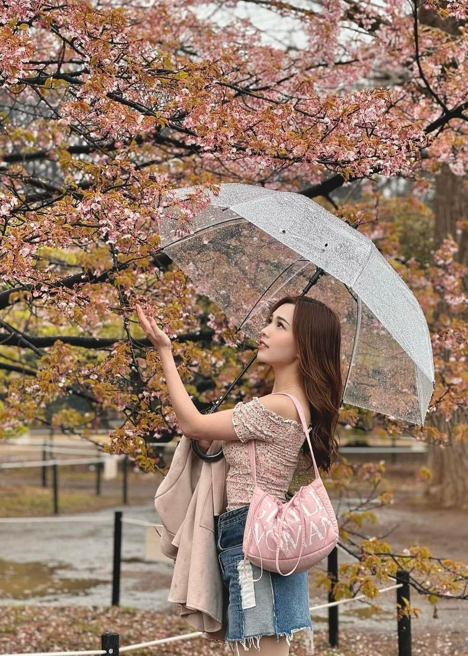 GENTLEWOMAN: DUMPLING BAG - PINK ROSE PETAL